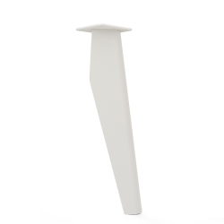 Pied de la table basse Epsilon en blanc