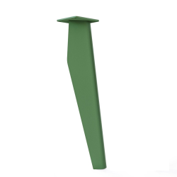 Pied Opale pour table basse coloris vert