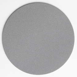 Echantillon en acier thermolaqué en coloris en gris métallisé