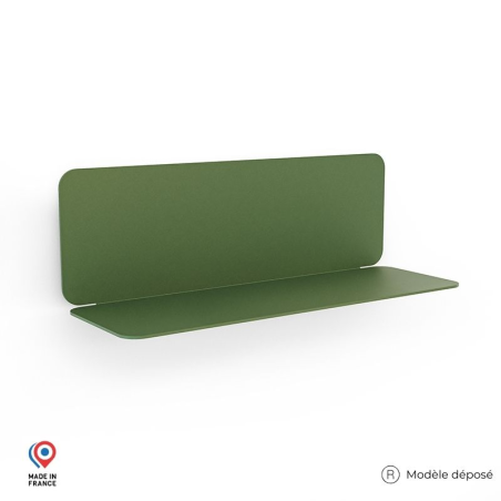 Étagère murale en acier Aventurine coloris vert Étagère murale en acier Aventurine coloris vert