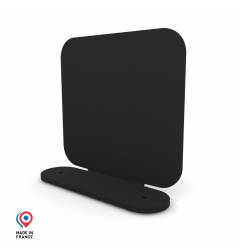 Serre livre en acier noir